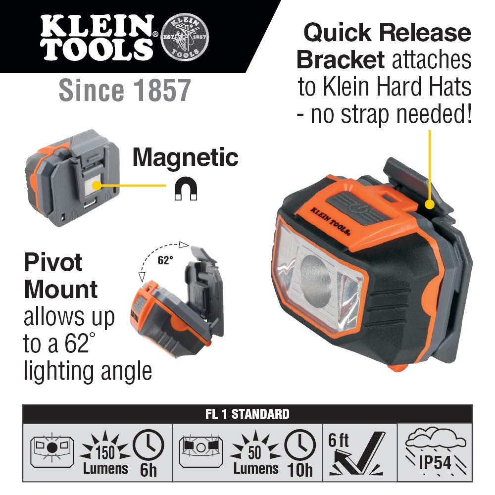 Klein Tools KHH56220 LED Hard Hat 