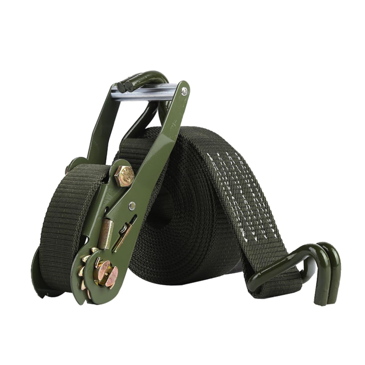 Artibetter Spanngurte mit Haken 6m lang LKW Spanngurte aus Metall und Polyester mit Starker Ratschfunktion für Motorrad und ATV Ladungssicherung