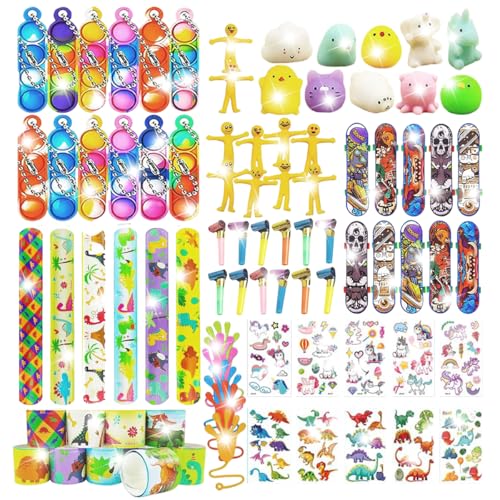 OZXVXZO Enchimento de pinatas aniversário infantil, brinquedos para pinatas aniversários, encher sacos de festa, sorteio de aniversário para crianças, brinquedos de festa a granel para meninas meninos