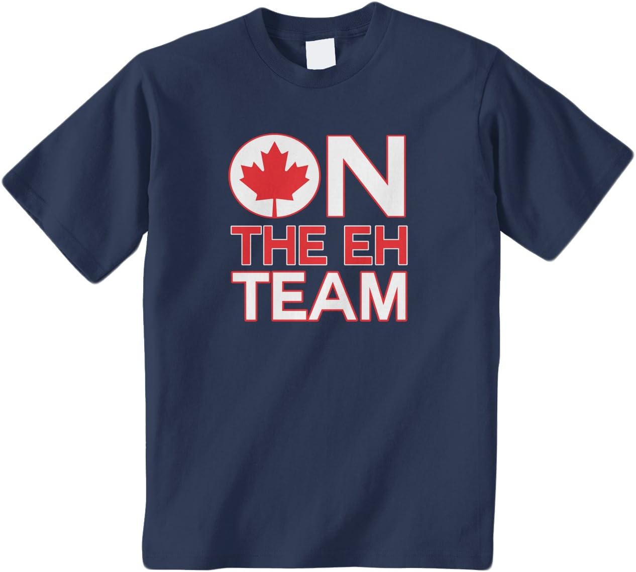 Threadrock Big Boys' On The Eh Team (Canada) Youth T-Shirt