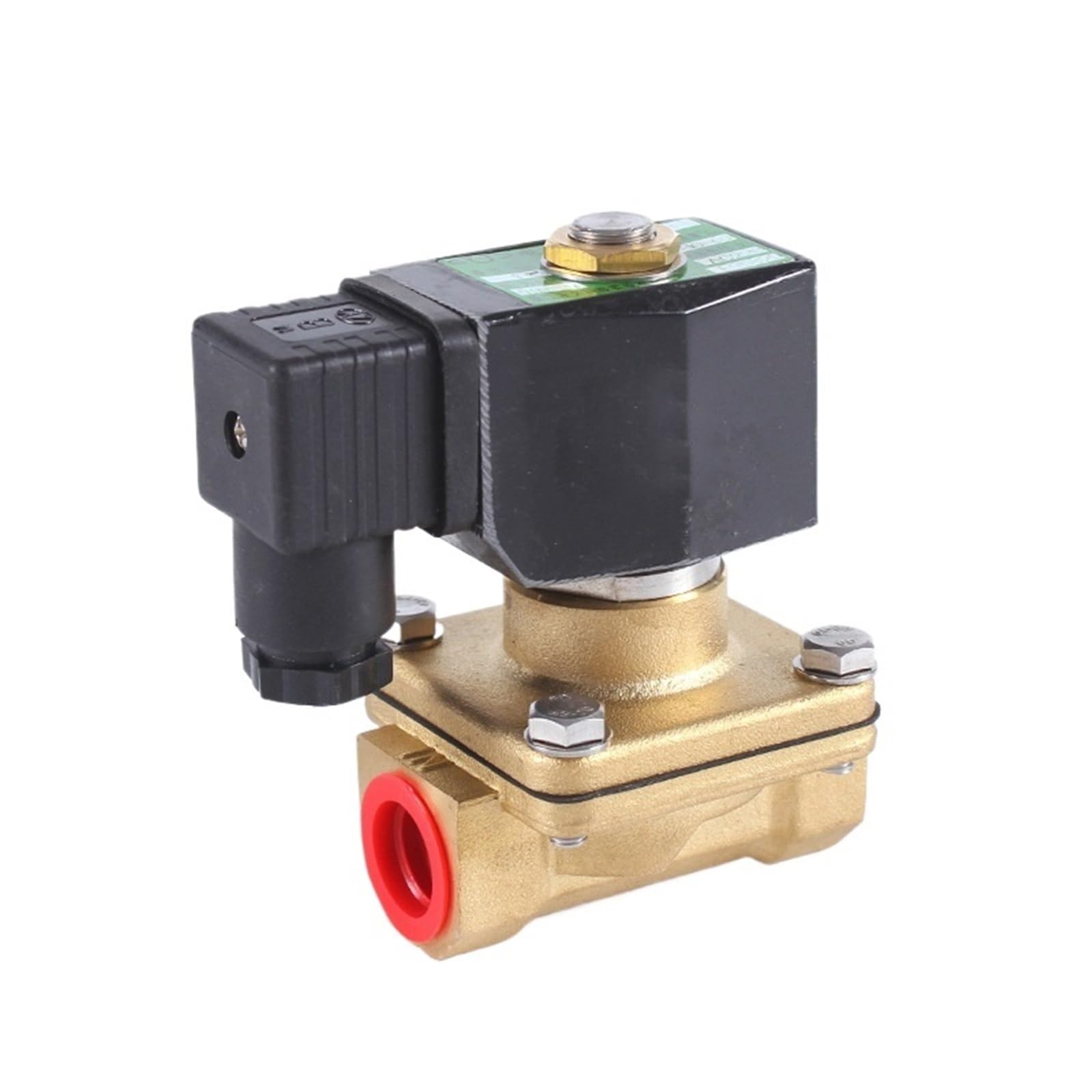 Électrovanne DN10 24VAC NC en laiton étanche IP65 pour contrôle des fluides