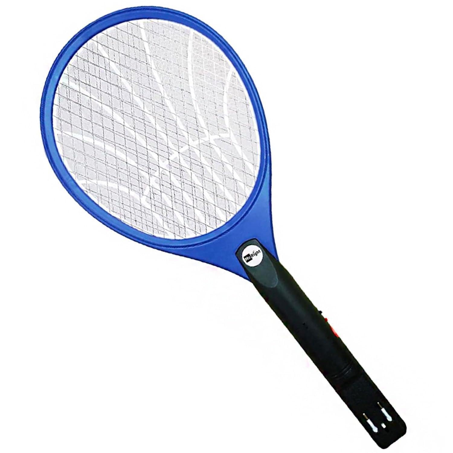 Mr. Right Mosquito Racket Bat Zapper | CE Approved New Improved Rechargeable Battery (Blue) (B0D83TJBM6) Amazon Price History, Amazon Price Tracker