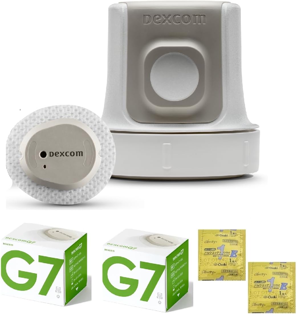 【特典付】Dexcom(デクスコム) G7 CGMシステムセンサーパッチ2個セット STP-GT-016 アプリケーターセット