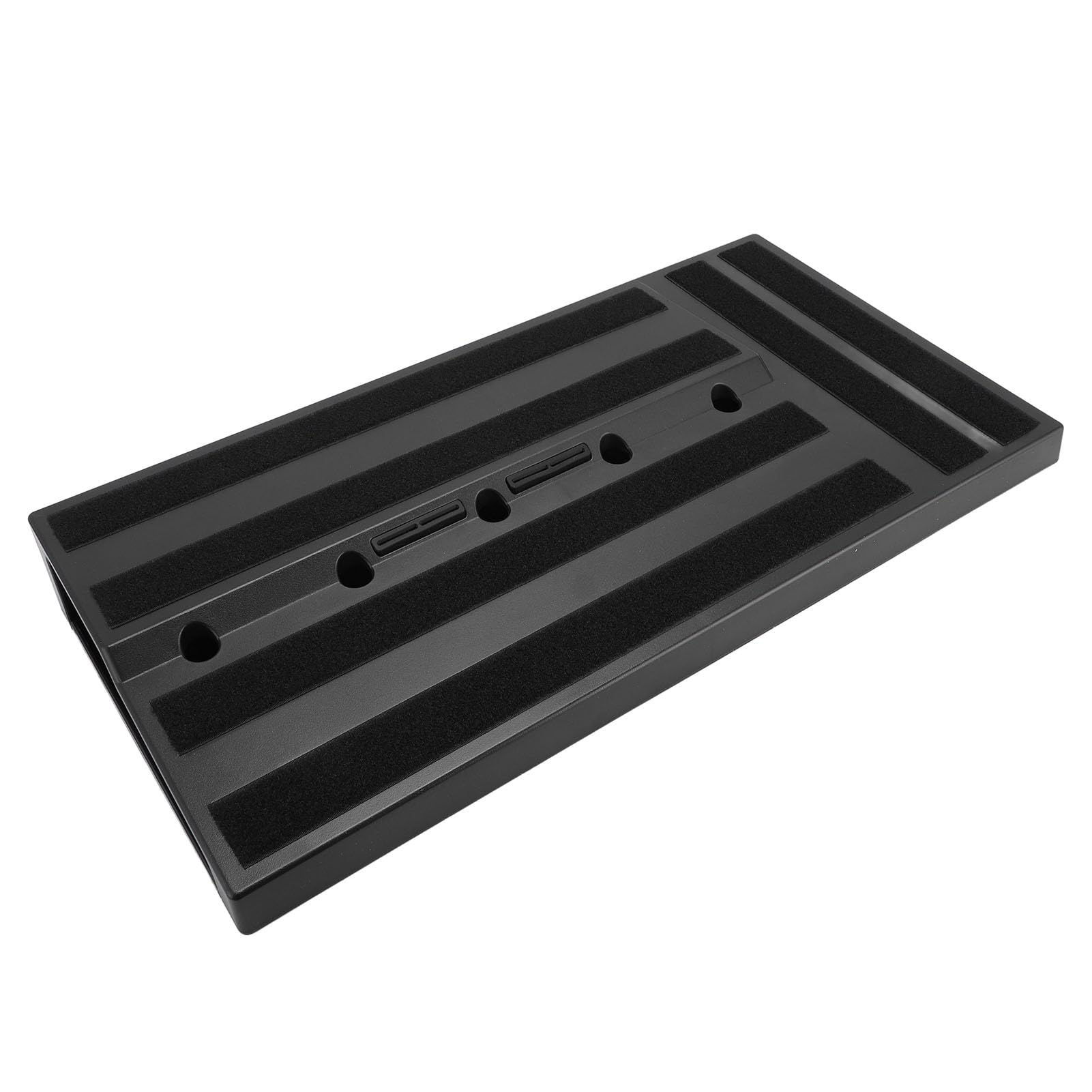 aqxreight Płytka Efektów Gitarowych ABS do Występów na żywo Jednoczęściowa Konstrukcja z Zasilaczem Kompaktowa Obudowa 21,7 X 10,6 X 2,8 Cala na Pedały Gitarowe