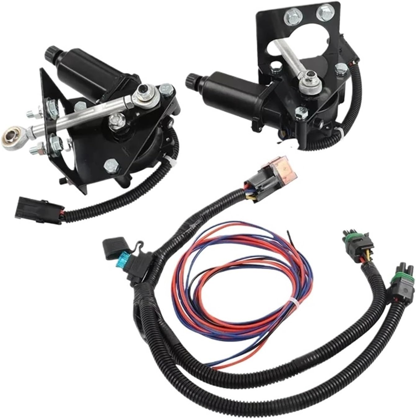 T42C Compatible for Corvette C3 1968-1982 Electric Headlight Conversion Motor Kits with Wire Harness 82-9129H 82-9130H 747-900