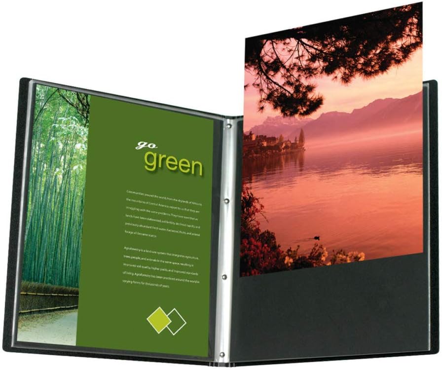 ProFolio by Itoya, Art Profolio Advantage, 24 Sheets Presentation Book - Portrait, 11 x 14 Inches