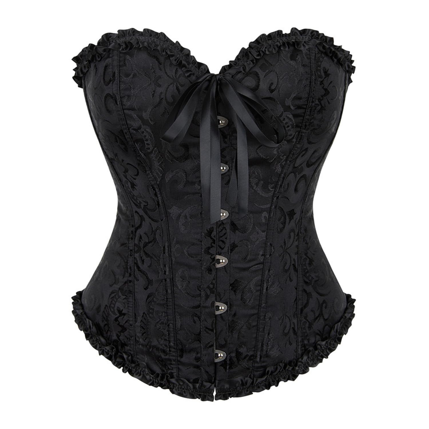 Corset Femme Bustier Sexy Costume Medieval Lacet Grande Taille, XS-6XL