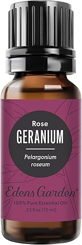 Aceite esencial puro de rosa geranio de calidad terapéutica, 1