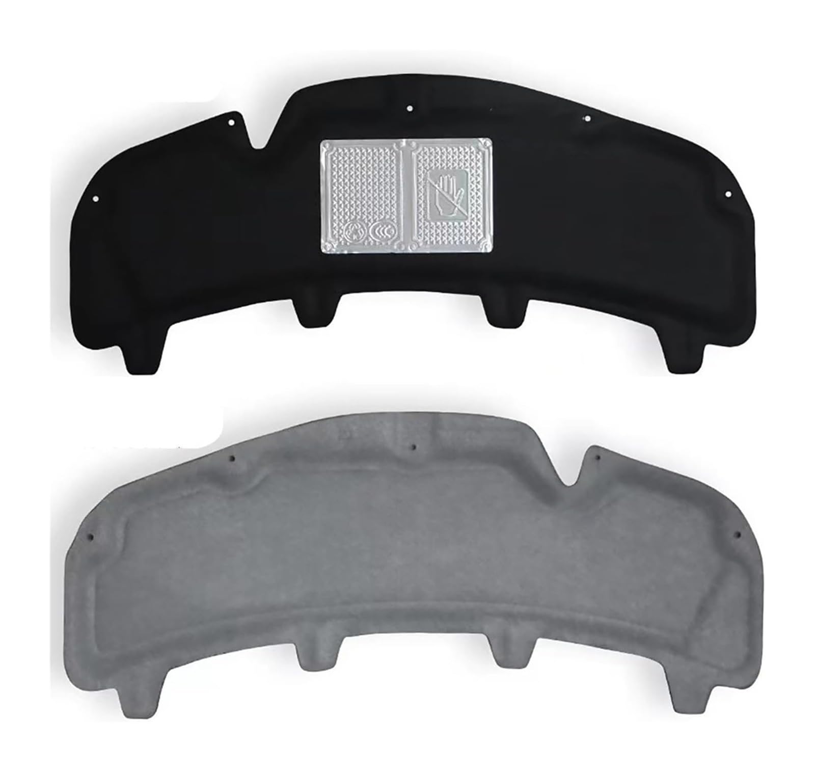 for City 2008-2019 Aluminum Foil Heat Insulation Mat Cover Car Front Engine Hood Car Sound Insulation Cotton(for 2015-2019)