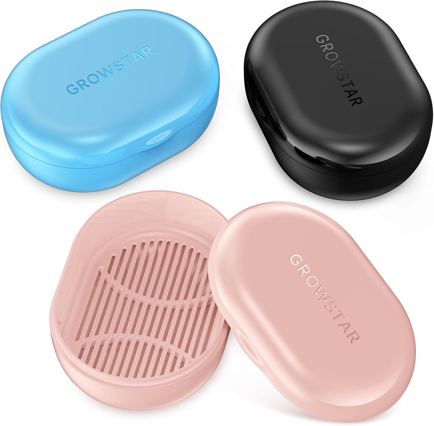 3Pack Soap Holder, Travel Soap Container, Portable Soap