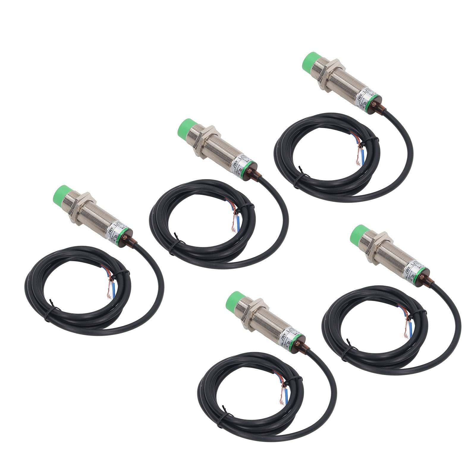 Capteur de proximité inductif, 5 pièces, capteur de Distance sans Contact pour système de contrôle M18 2 Fils NO