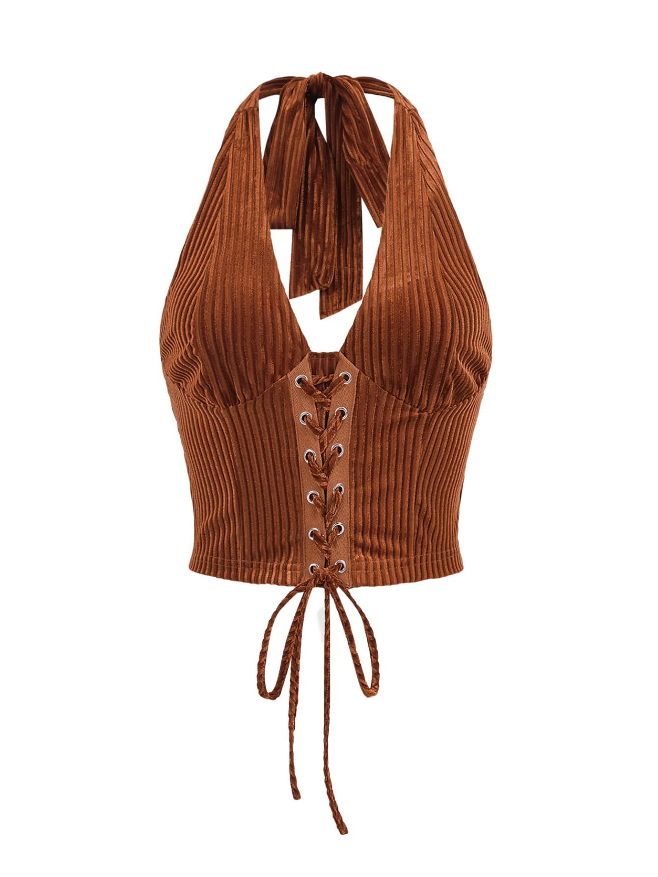 Verdusa Halter Corset Top