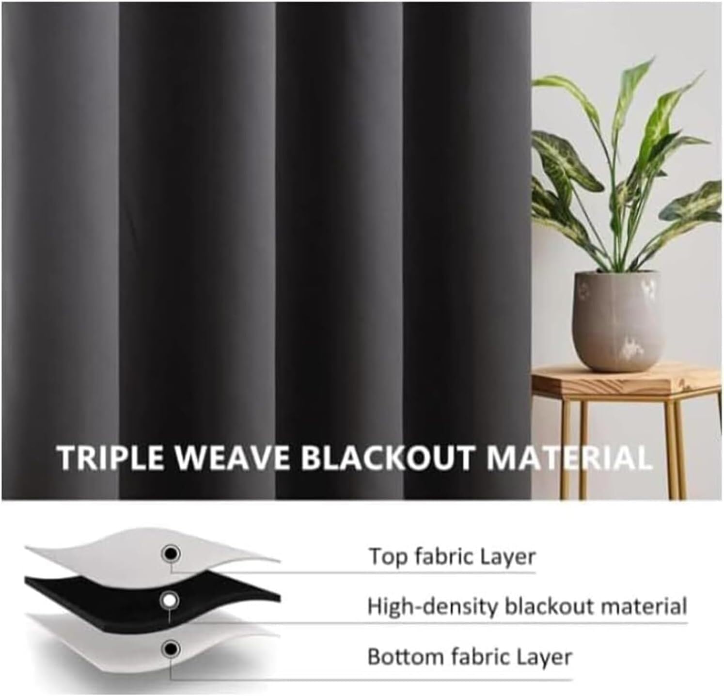 Privacy Curtains Washable Curtains Blackout Blue Brown Mountain Thermal Insulated for Bedroom Soft for Living Room Washable Eyelet Office Curtain 2 X 43.31 X 84.65 Inch