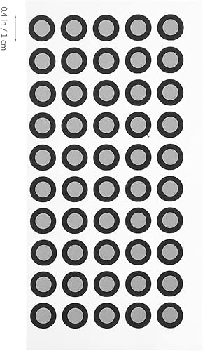 Miniatura 2 de iplusmile Puntos de marcado reflectantes para escáner 3D - Película reflectante resistente al desgarro puntos 50 por hoja 5 hojas para una
