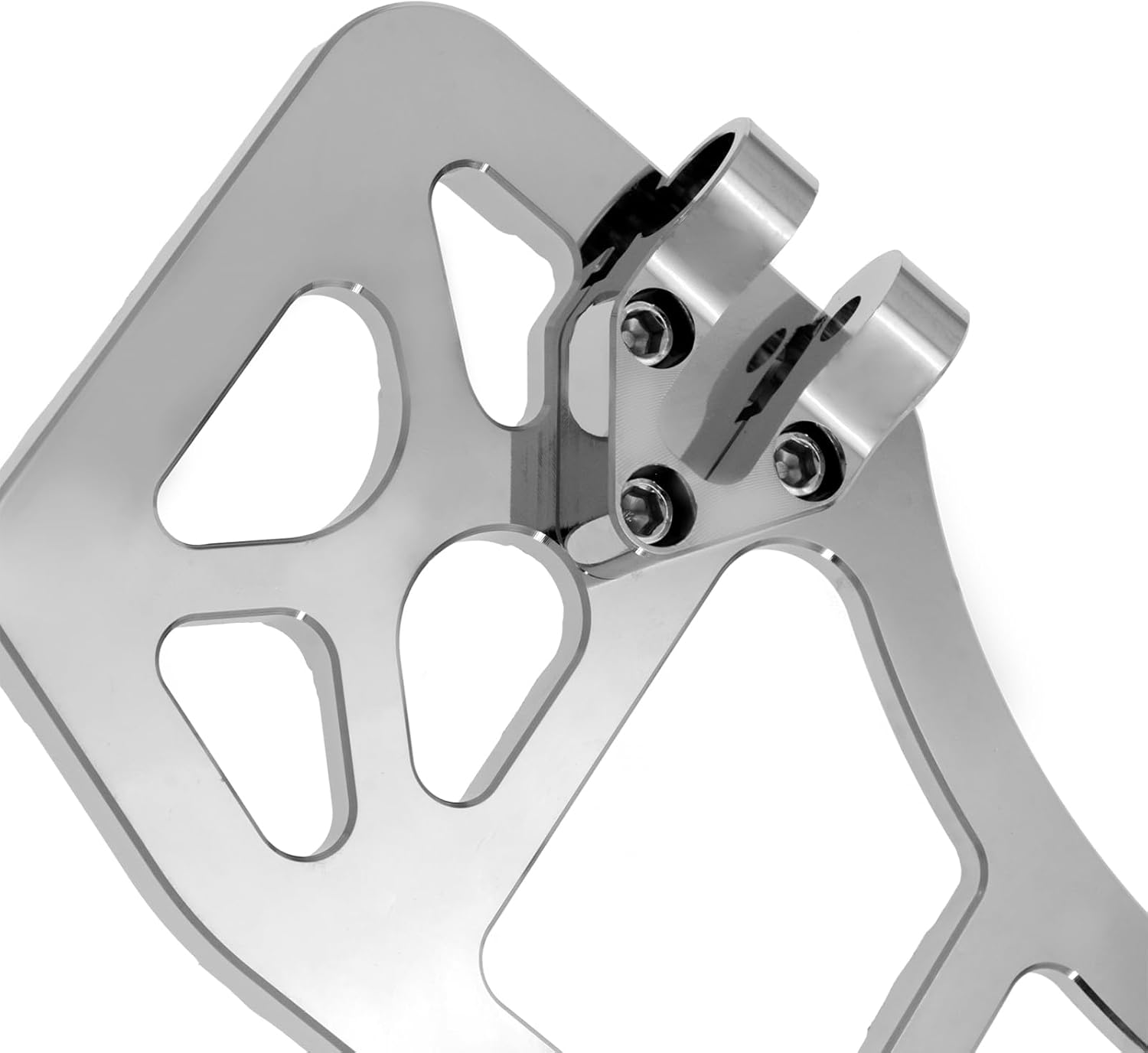 MX Wide Driver Floorboards CNC Aluminum Foot Pegs Fit For Harley Touring Road King Road Glide Street Glide Electra Glide Trike Softail Dyna Chrome