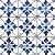 HOMETITUTE 10PCS 12x12 Inch Blue Watercolor Peel and Stick Floor Tiles Removable Self Adhesive Vinyl Flooring Stickers for Kitchen Bathroom Balcony Home Decor