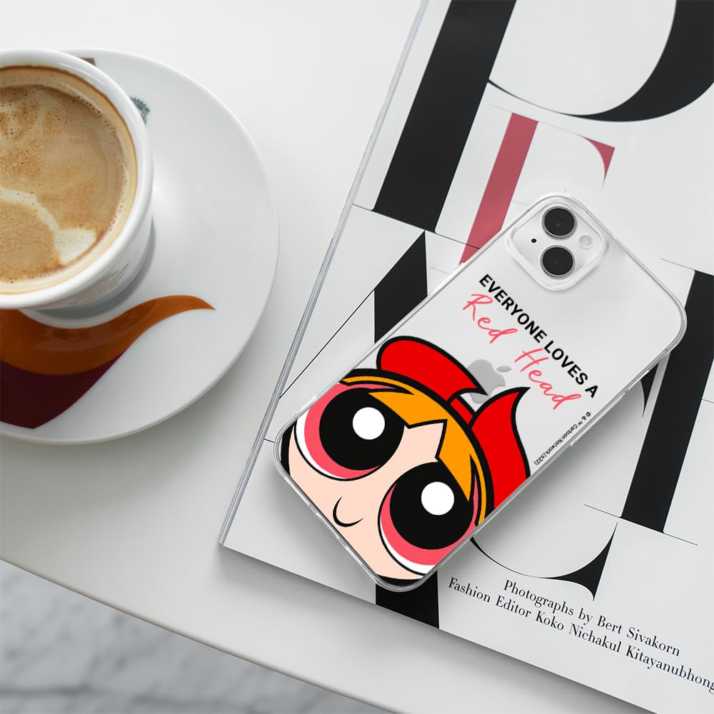Custodia Ufficiale ERT GROUP Per IPhone 11 Con Licenza The Powerpuff Girls - Modello 028, TPU Flessibile Parzialmente Trasparente