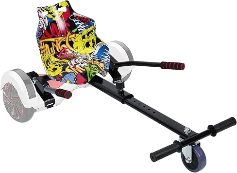 Hoverboards Seat Attachment, Attachment for Transforming Hoverboard Go Kart Attachment for Kids & Adults Accessory for Self Balancing Scooter, Fit for 6.5-10 Hoverboards
