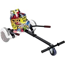 Hoverboards Seat Attachment, Attachment for Transforming Hoverboard Go Kart Attachment for Kids & Adults Accessory for Self Balancing Scooter, Fit for 6.5-10 Hoverboards