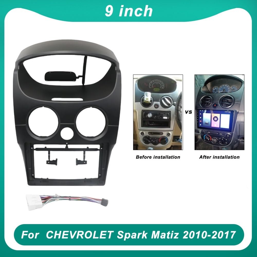 zaślepki radia Dla chevroleta Spark Matiz 2010-2017