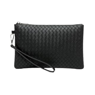 Bolso de mano para hombre, bolso de mano grande de 9.5-11 pulgadas, cartera grande de mano