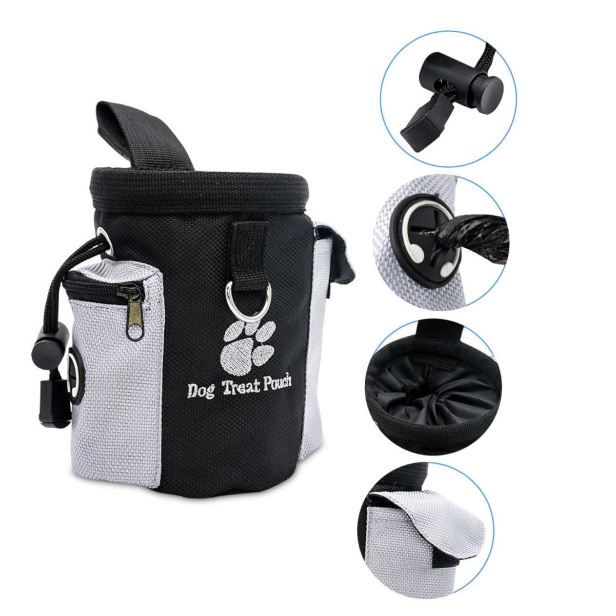 FRCOLOR 3piezas Bolsa De Entrenamiento para Riñonera De Mano Pouch De Snacks y Accesorios para Paseos y Adiestramiento De