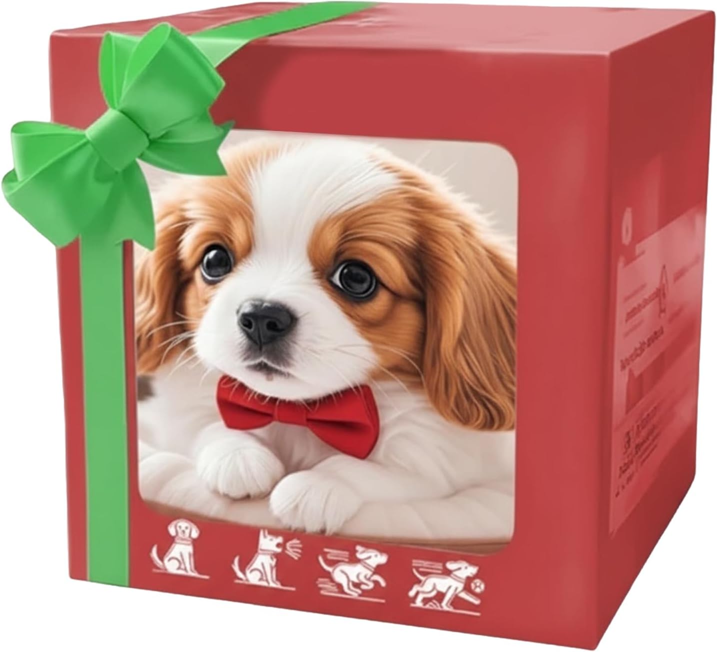 Plush Toy Realistic Stuffed Dog, Electronic Interactive Robot Dog, Barking Tail Wagging Plush Toy, Lifelike Companion Pet Robot for Kids