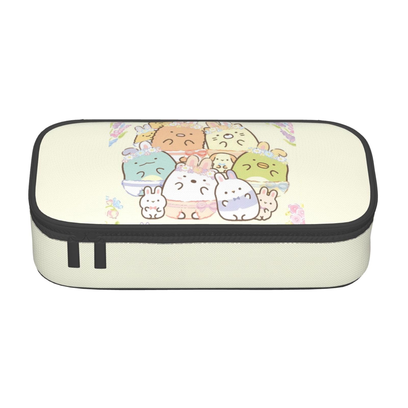 Sumikko Gurashi Pencil Case Large Capacity Polyester Pen Pouch Organizer