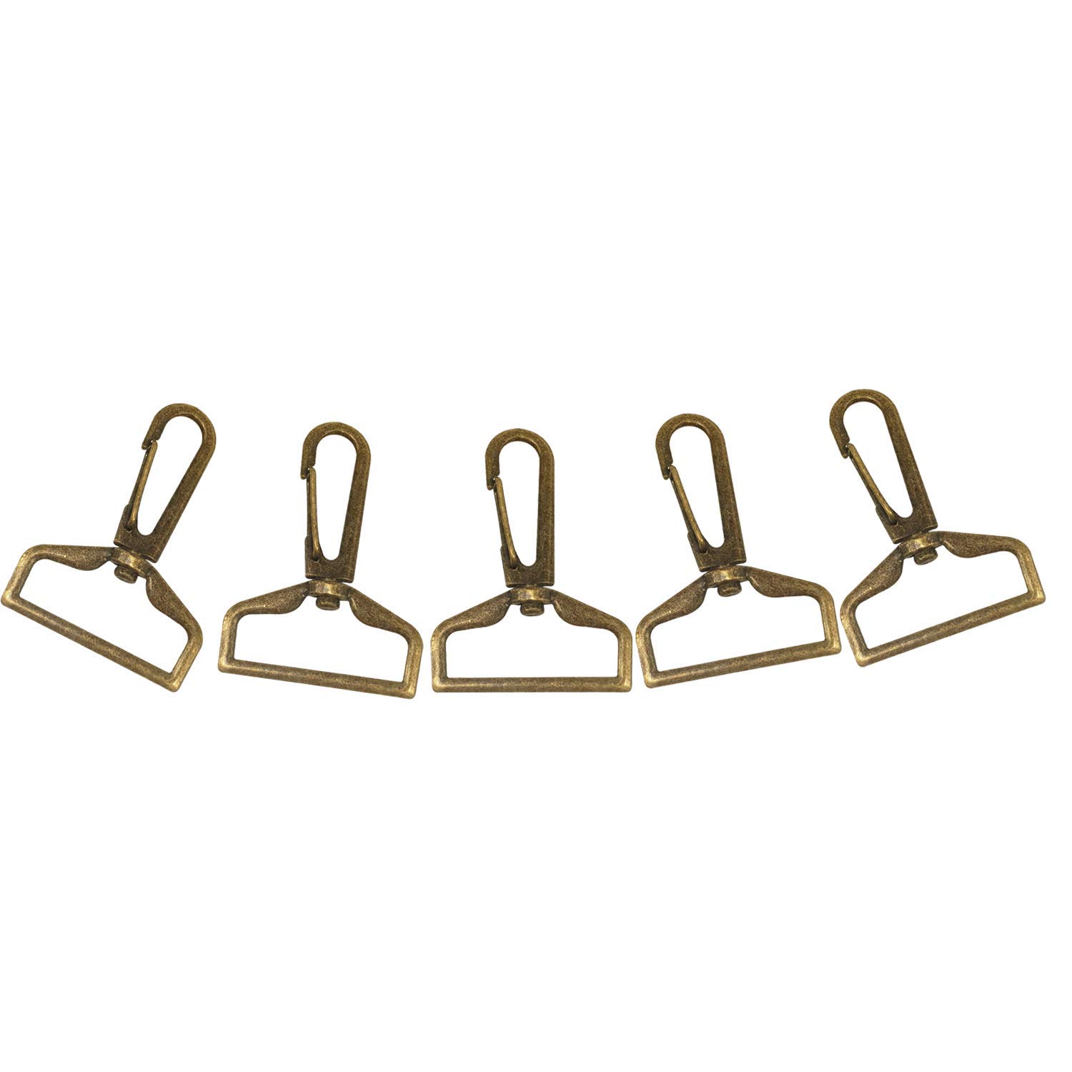 100 Pezzi Ganci Girevoli Per Cordino Moschettone Con Portachiavi, Clip - Foto 9