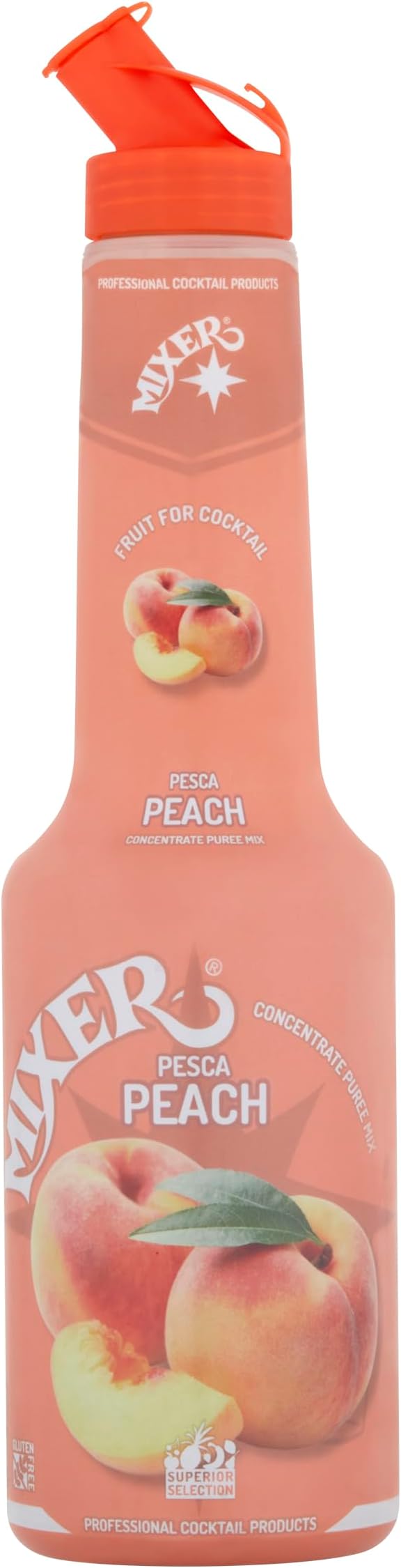 100% Mixer Peach Puree for cocktails 1L