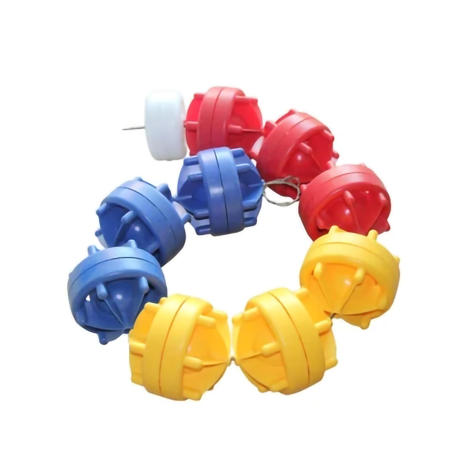 Questa Corda di Sicurezza per Piscina, con Boa Galleggiante per la separazione delle corsie, divisorio per Piscina in plastica Resistente, Linea di Sicurezza per l'area di Nuoto, Accessorio