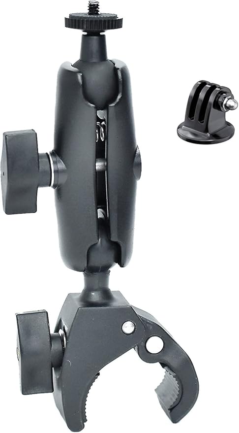 TINMAGI Action Kamera Halterung Motorrad - Mit 120cm Selfie Stick Für GoPro Insta360