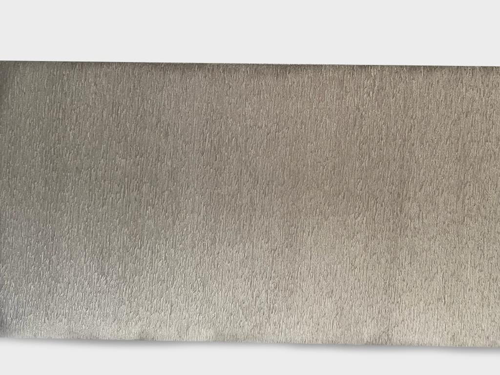 Luxurious Nights Plain Chenille Fabric Headboard 20" or 26" Height (4FT - Small Double - 26" Height, Grey)