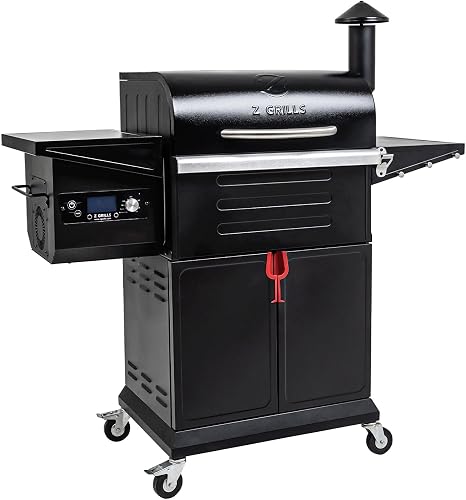 Z Grills ZPG-600D2+ smoker, Black