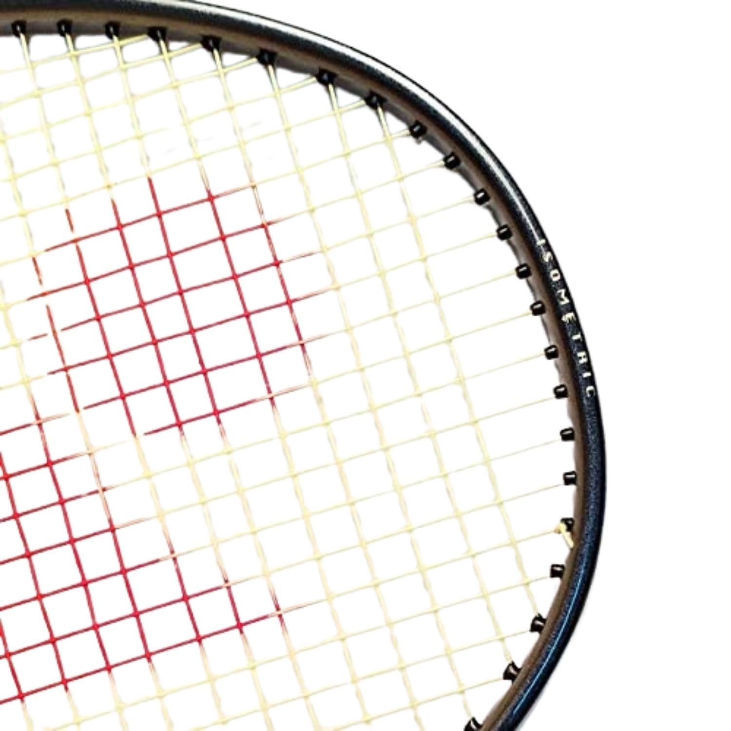 Yonex Racchetta da badminton Muscle Power Series con copertura completa ad alta tensione pre incordate