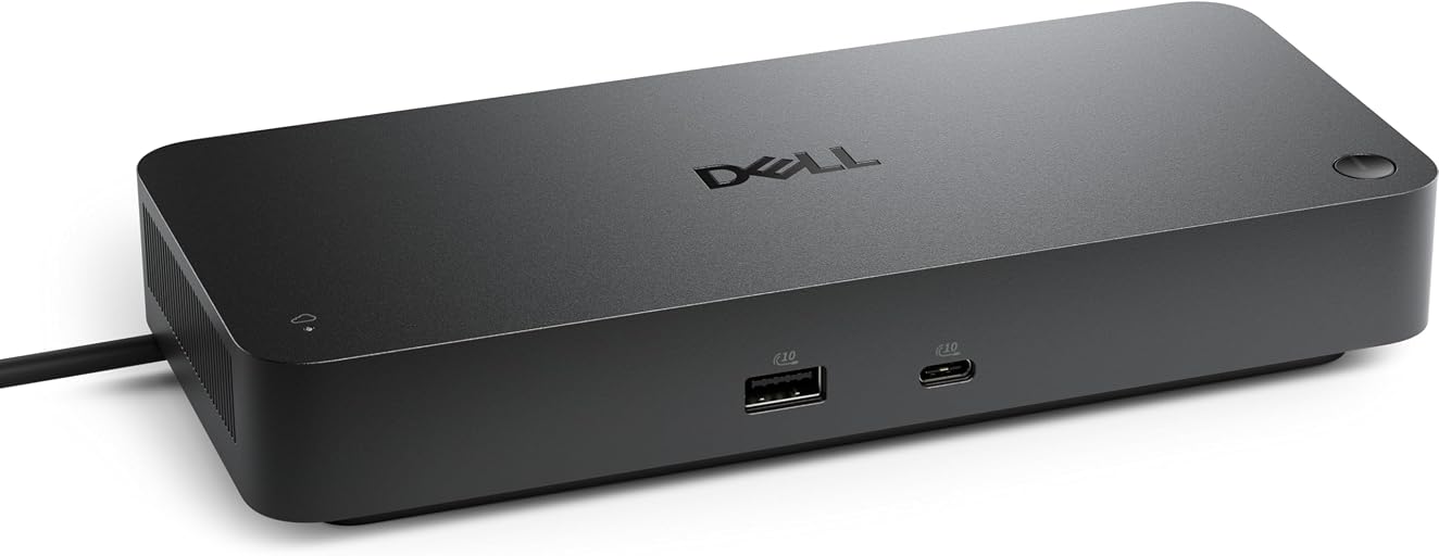 Dell Pro Thunderbolt 4 Smart Dock SD25TB4 – USB-C Station 130W, 4 Displays 4K, 2X DP 1.4, HDMI 2.1, 2X Thunderbolt 4, 2.5GbE, Wi-Fi, Sustainable Design