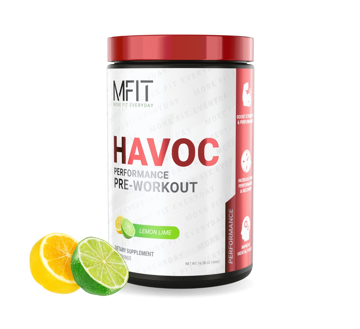 Amazon.com: MFIT Supps Havoc - Pre-Workout Supplement for Energy
