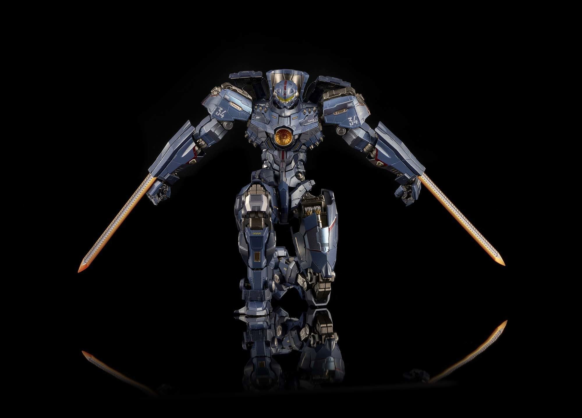 Flame Toys Pacific Rim Kuro Kara Kuri Gipsy Danger Figurine 21 cm