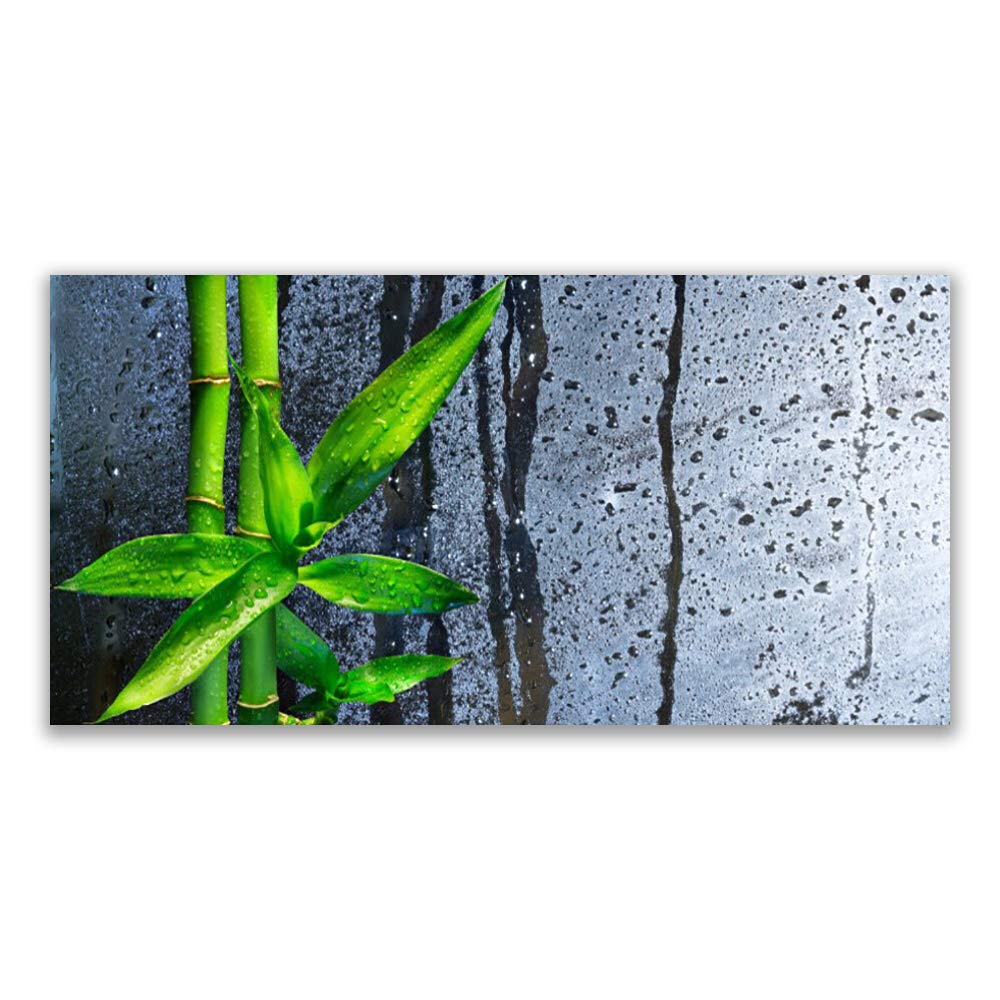 Impression sur verre trempé 120x60cm idéale pour créer un salon zen et lumineux