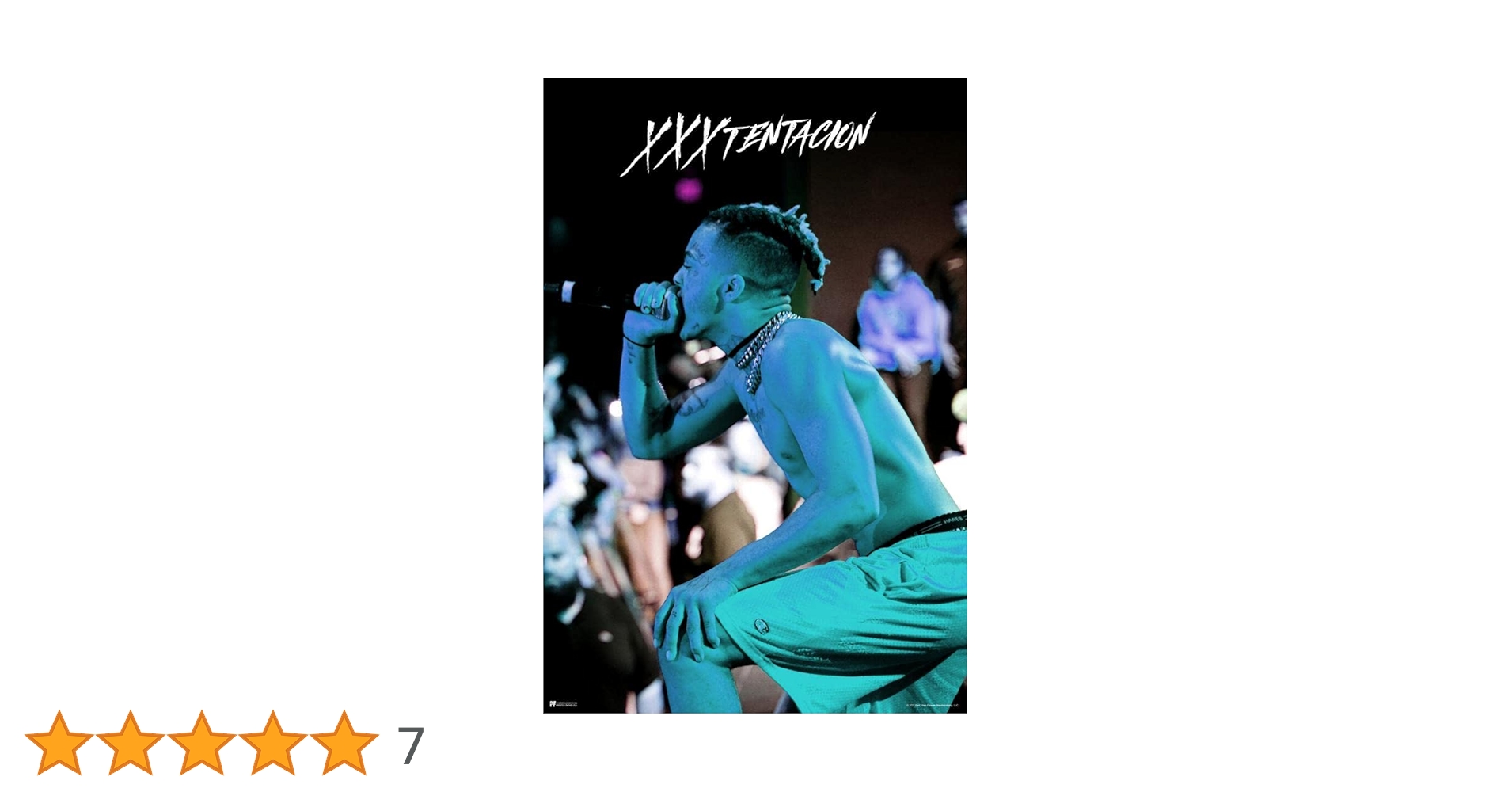 Amazon.co.jp: ラミネート加工XXXtentacionポスターコンサート