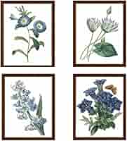 BOTANICAL ART 【import品】 Amazon.com: Exotic Flowers of the Garden Victorian Botanical
