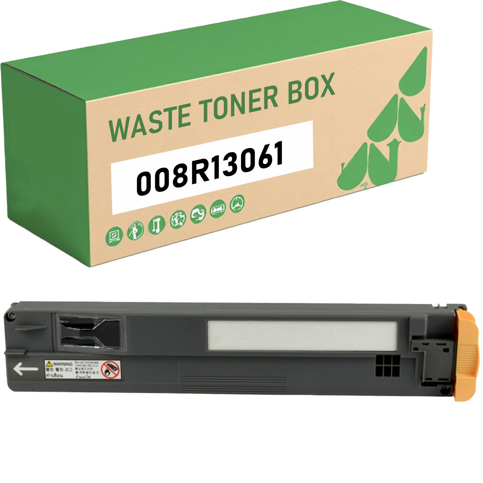 Compatible pour Xerox 008R13061 Boîte De Toner Usagé, pour AltaLink C8030 C8035 C8045 C8055 C8070 WorkCentre 7425 7428 7435 7525 7530 7535 7545 7556 7830 7830i 7835 7845 1-Pack