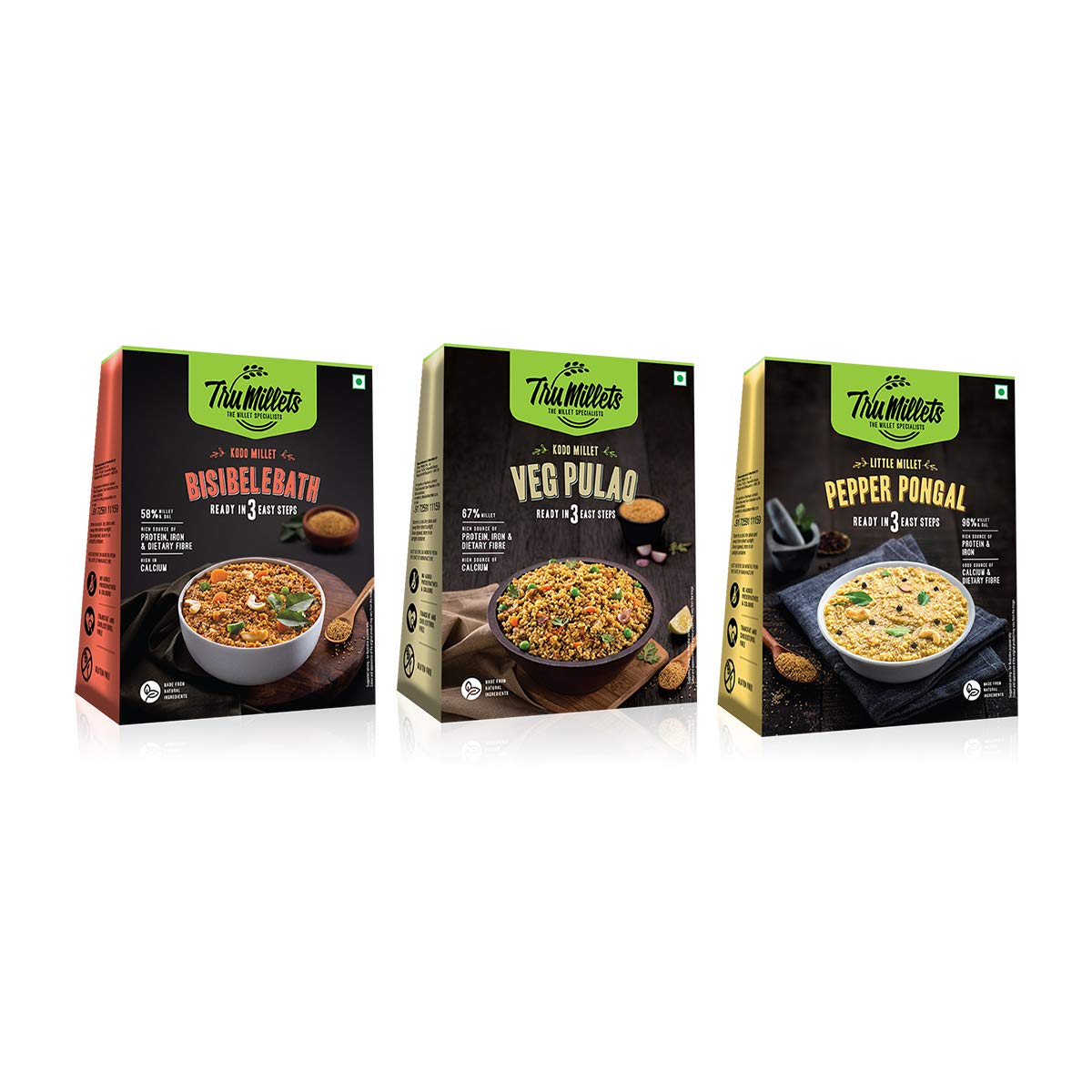 See full amazon price history chart for Trumillets Ready to Cook Pepper Pongal 200g, Bisibelebath 200g and Veg Pulao 200g Trumillets Ready to Cook Pepper Pongal 200g, Bisibelebath 200g and Veg Pulao 200g (B07YSKK1TG) Amazon Price History, Amazon Price Tracker