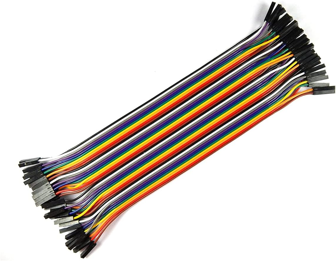 200mm (20cm) 40 Pieces Male To Female Dupont Cable Jumper Wire - Multicolour