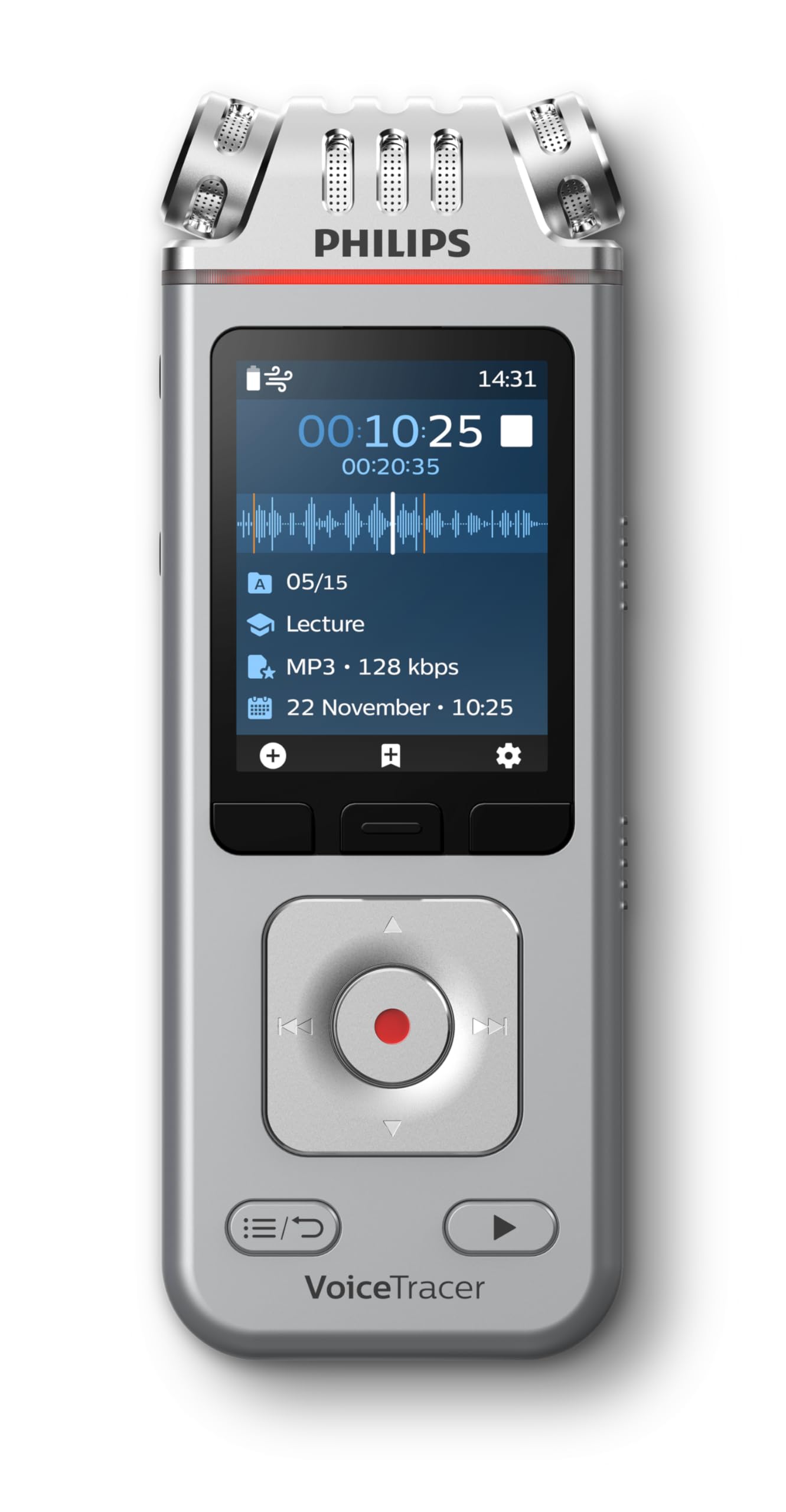 Philips VoiceTracer DVT4115 – Produktbild bei Amazon