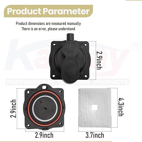 Miniatura 2 de Kit completo de reconstrucción de bomba de aire HP6080 para aireadores Hiblow HP 80, HP 60, HP-80-0110, con interruptor blanco