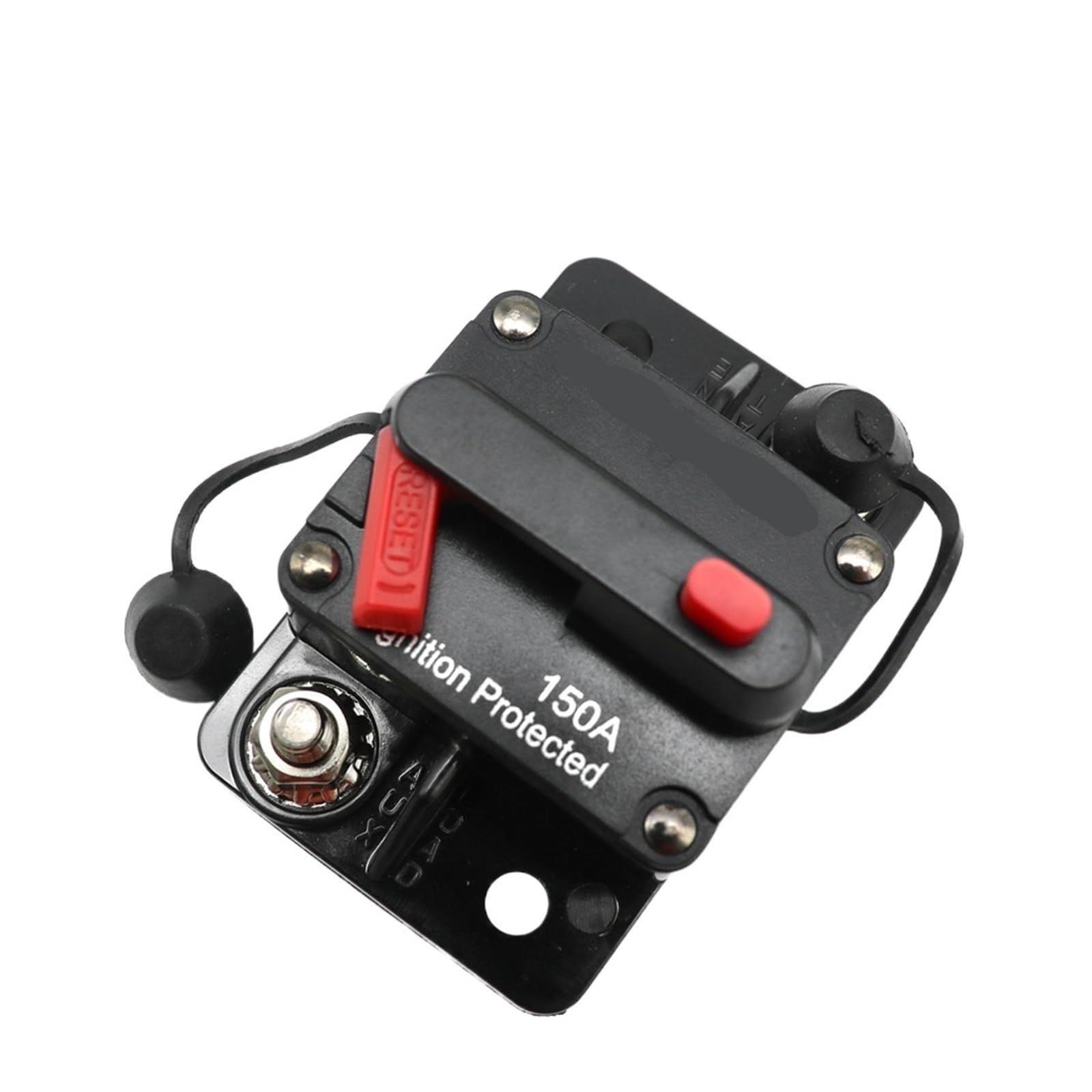 1 sztuk 30A 40A 50A 60A 70A 80A 100A 120A 150A 200A 250A 300A AMP wyłącznik bezpiecznik reset 12-48V DC Samochód łódź Wodoodporna Kolor: 30A)