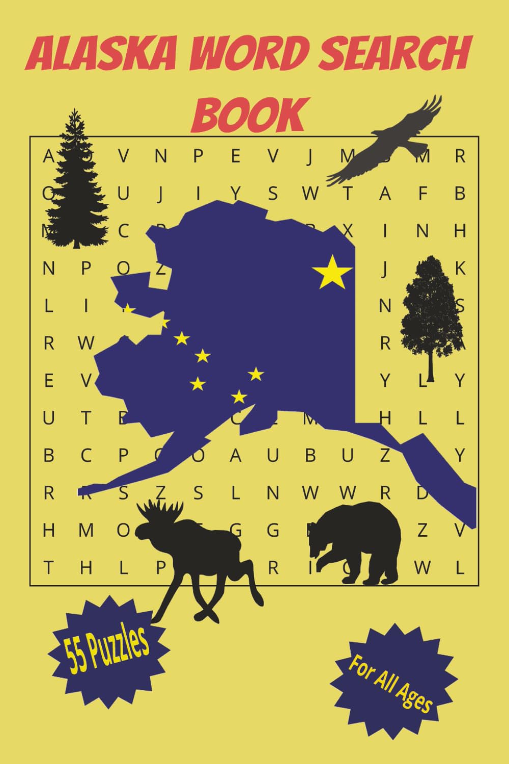 Alaska Word Search Book: “A Journey Through the Last Frontier”