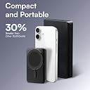 KARWAN Mag-Safe 10000mAh Wireless Powerbank with Digital Display,22.5W Wired & 15W Magnetic Wireless Charging,USB C & USB A Triple Output,Compatible with iPhone 12 & Above Series, Android & Qi Device gallery image
