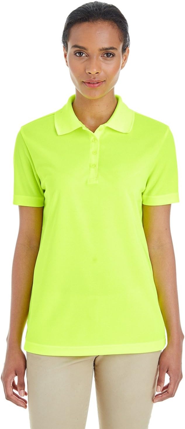 Ash City - Core 365 78181 レディース オリジンパフォーマンス ピケ ポロ Safty Yellow 691